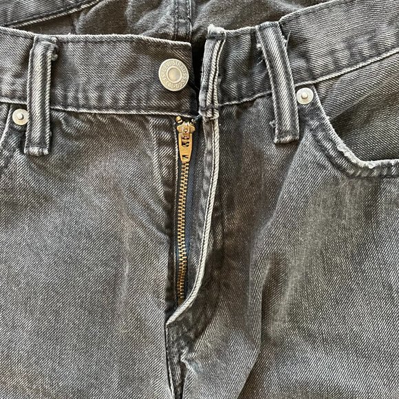 Levi's 514 Black Straight Leg Jeans - Picture 7 of 9